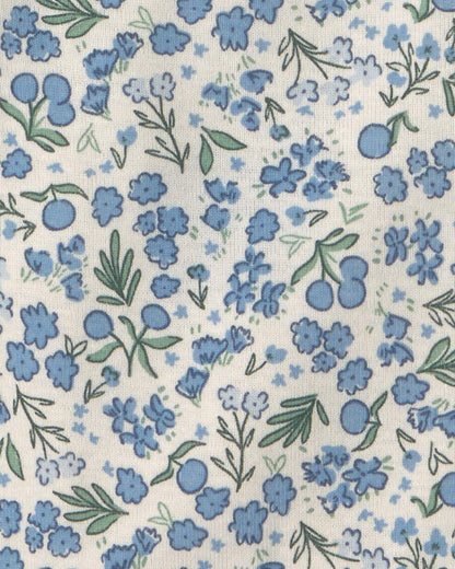 Set 4 Bodies Manga Larga Diseño Blueberry Floral