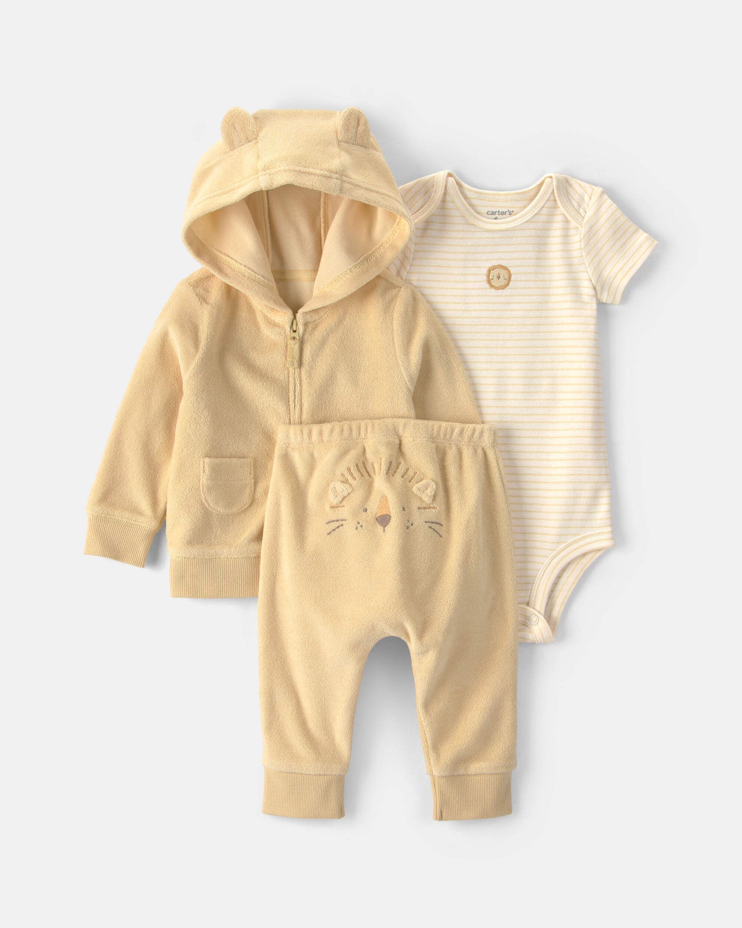 Conjunto 3 Piezas Diseño Lion