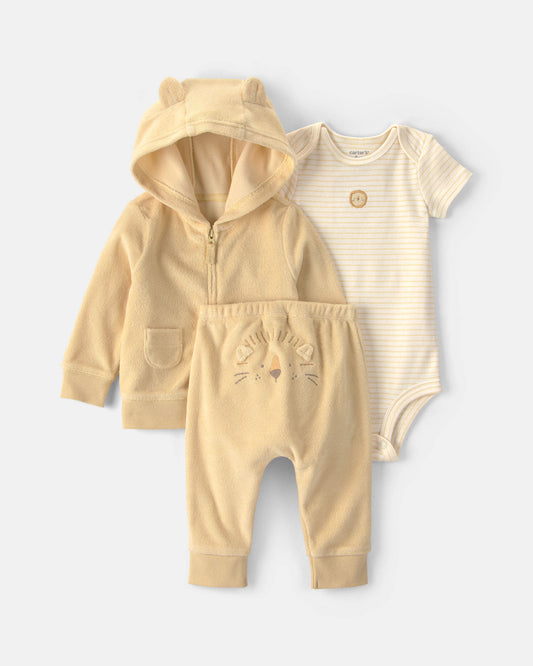 Conjunto 3 Piezas Diseño Lion
