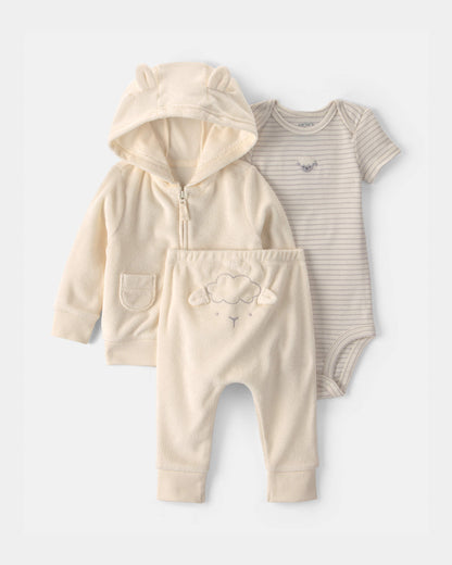 Conjunto 3 Piezas Diseño Oveja