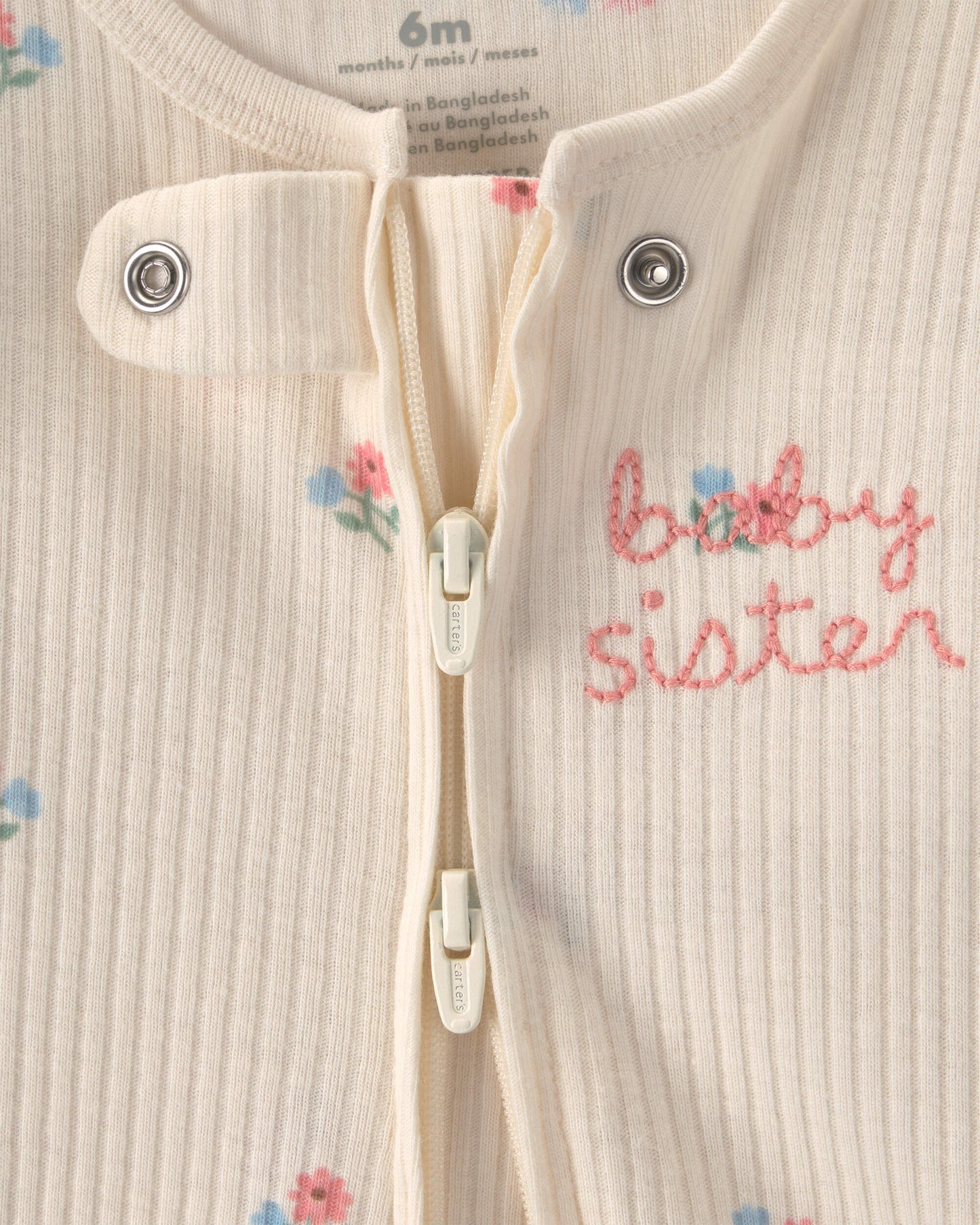Pijama en Algodón Diseño Baby Sister