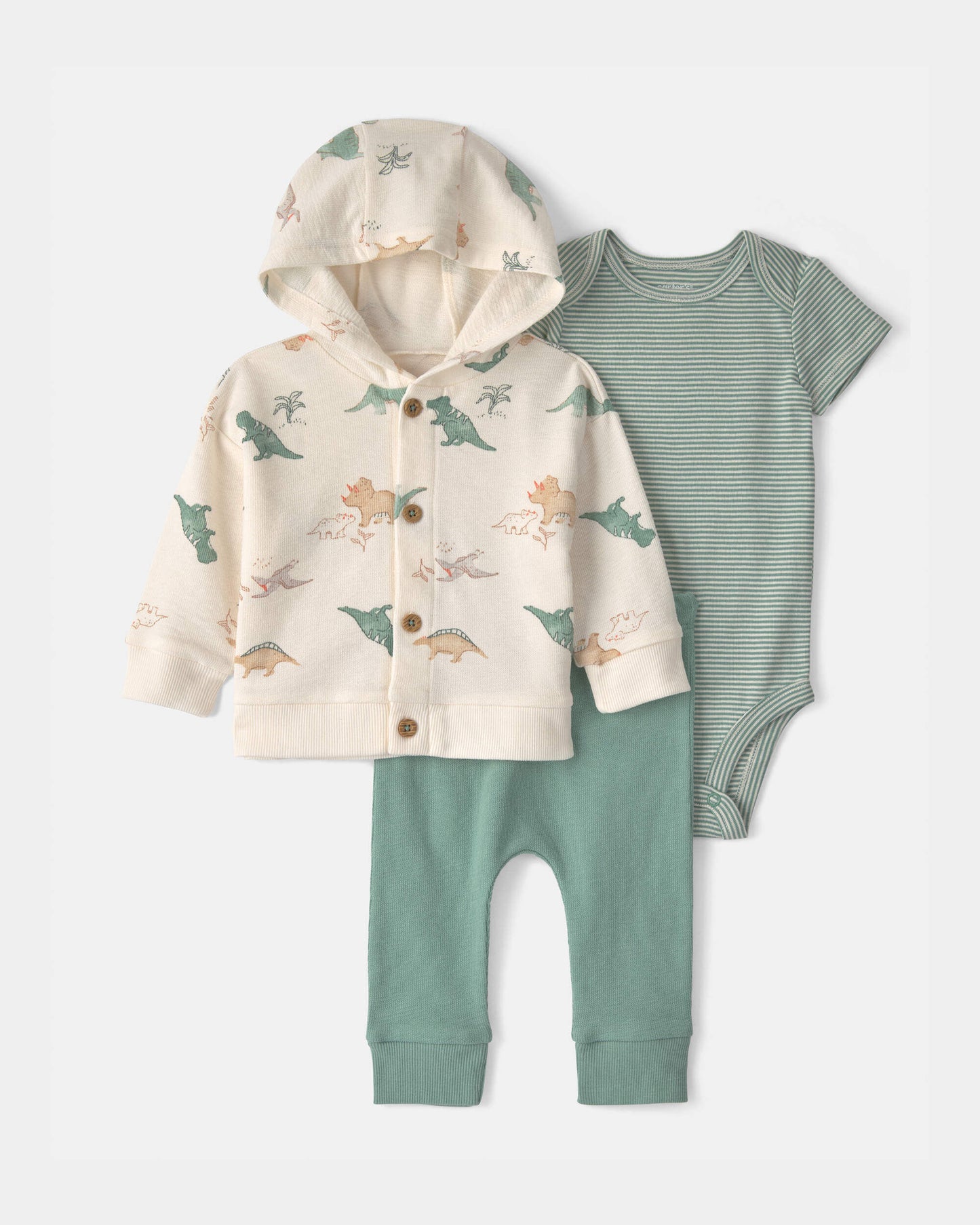 Conjunto 3 Piezas Diseño Dino