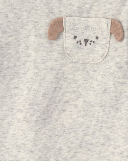 Set 4 Bodies Manga Larga Diseño Dog