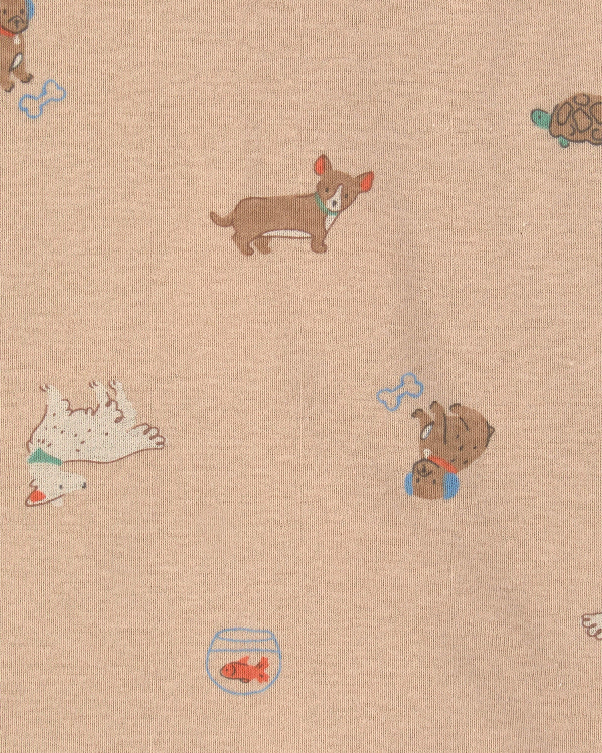 Set 4 Bodies Manga Larga Diseño Dog