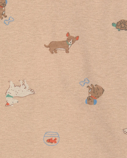 Set 4 Bodies Manga Larga Diseño Dog