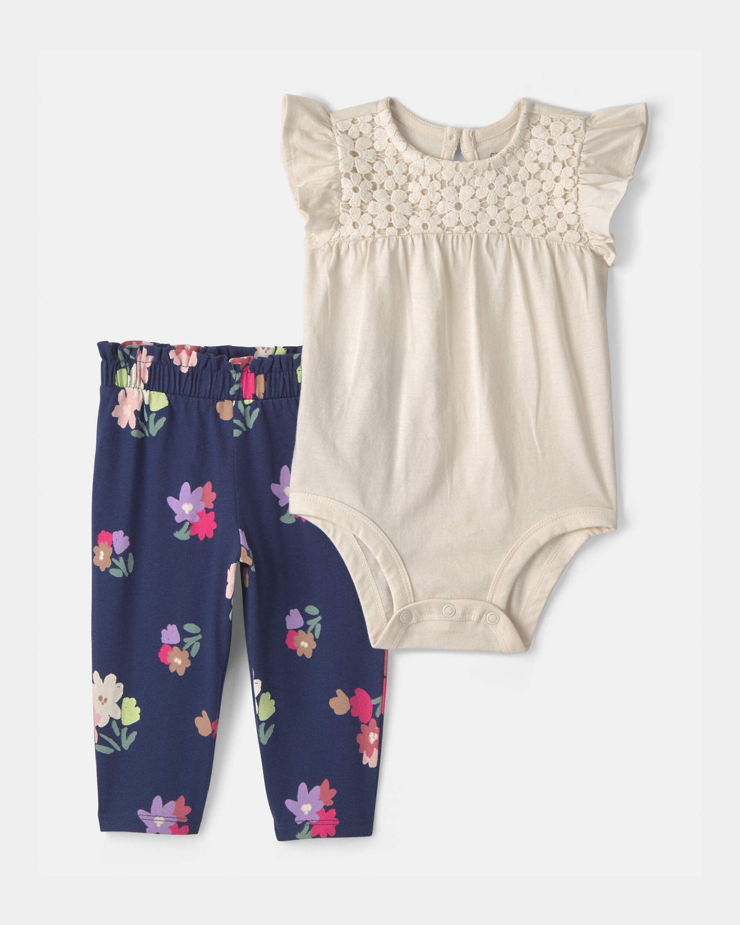 Conjunto 2 Piezas Body Floral