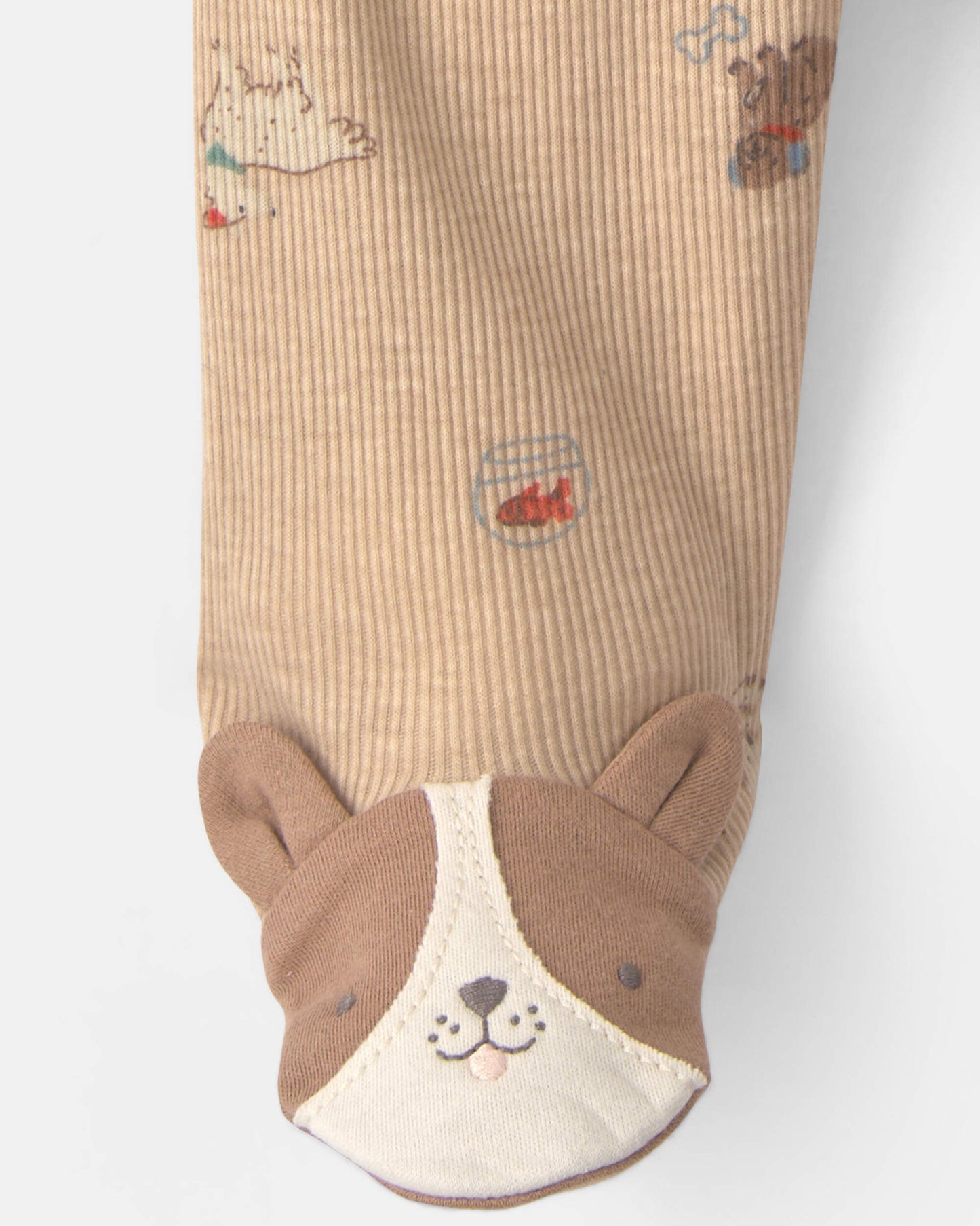 Pijama en Algodón Térmico Dog Brown