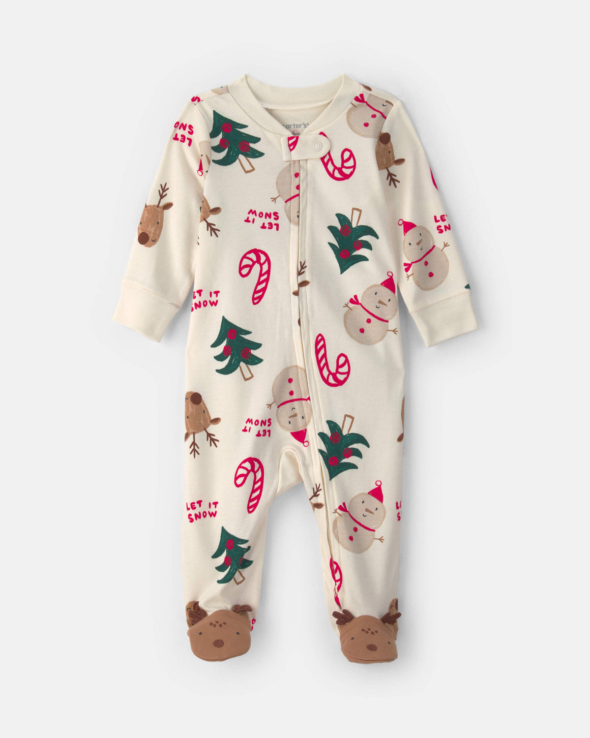 Pijama en Algodón Diseño Christmas Cream