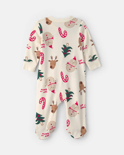 Pijama en Algodón Diseño Christmas Cream