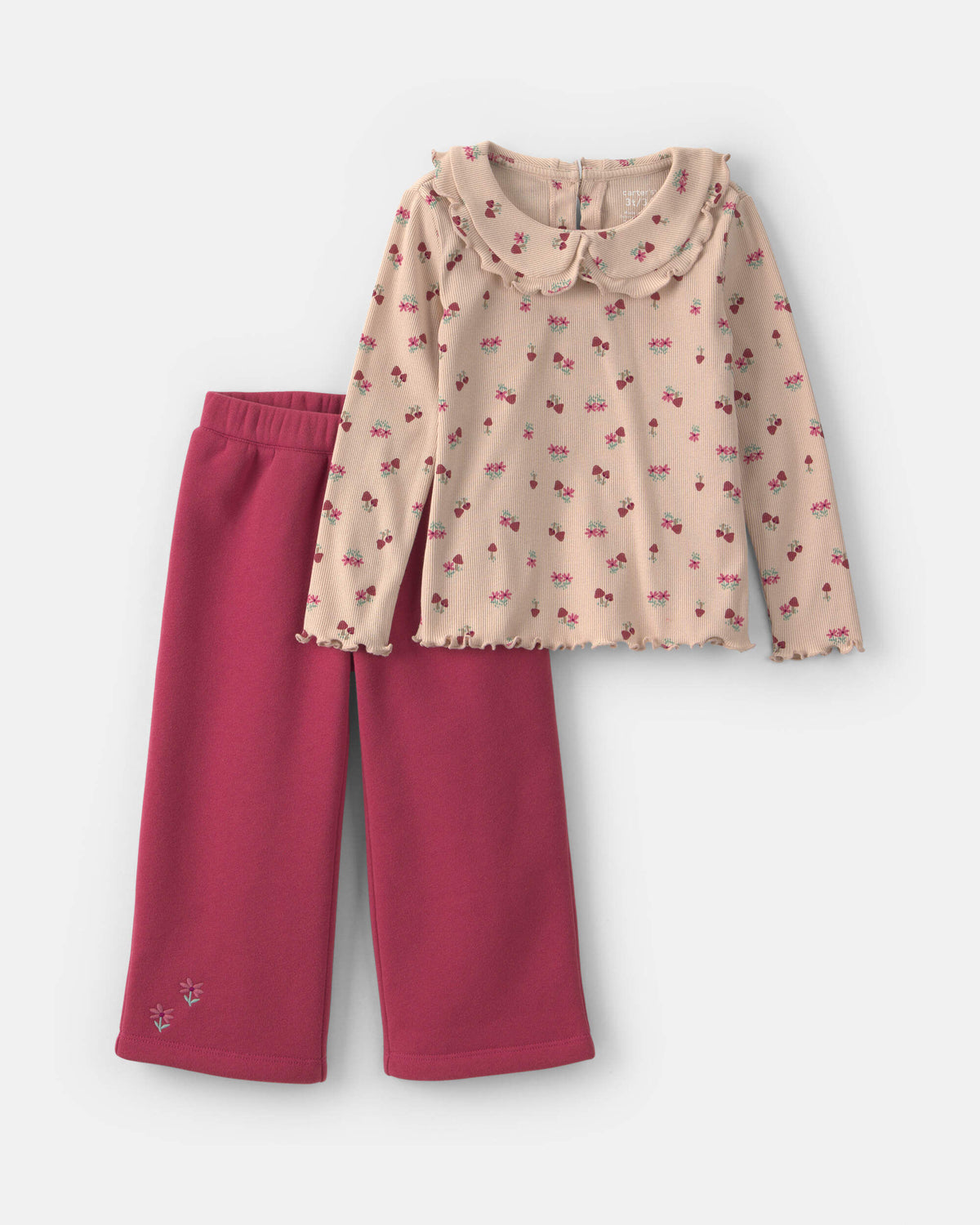 Conjunto 2 Piezas Blusa Floral