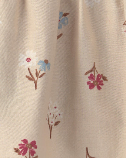 Vestido 3 Piezas Jardinera Floral