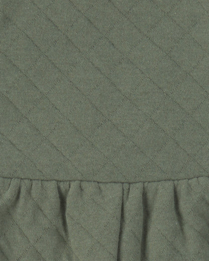 Conjunto 2 Piezas Overol Olive Green