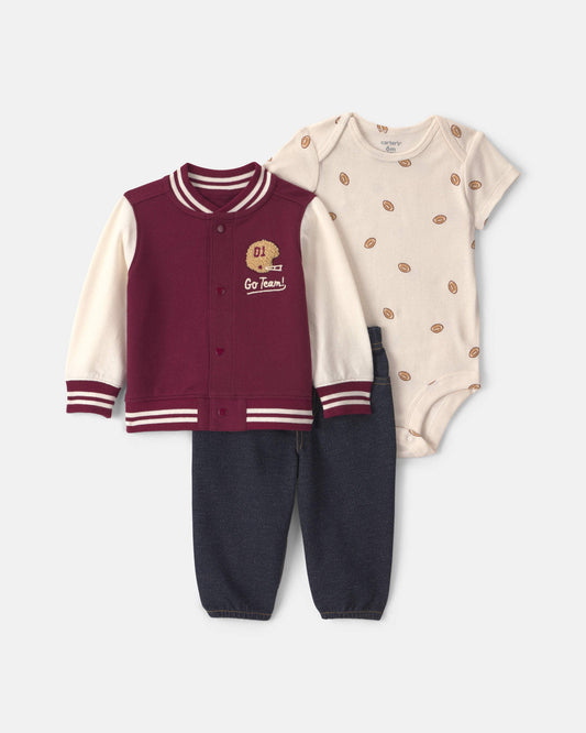 Conjunto 3 Piezas Diseño Go Team