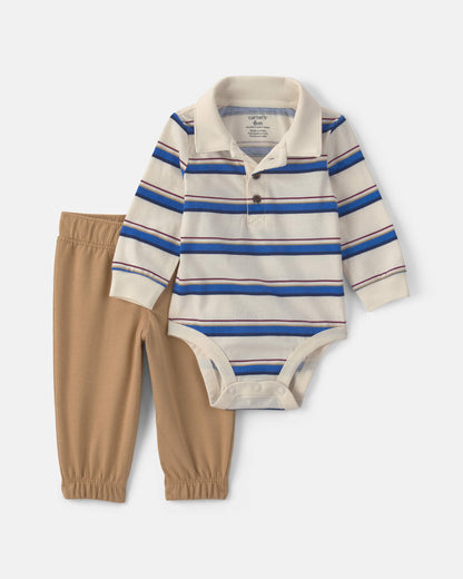 Conjunto 2 Piezas Body a Rayas