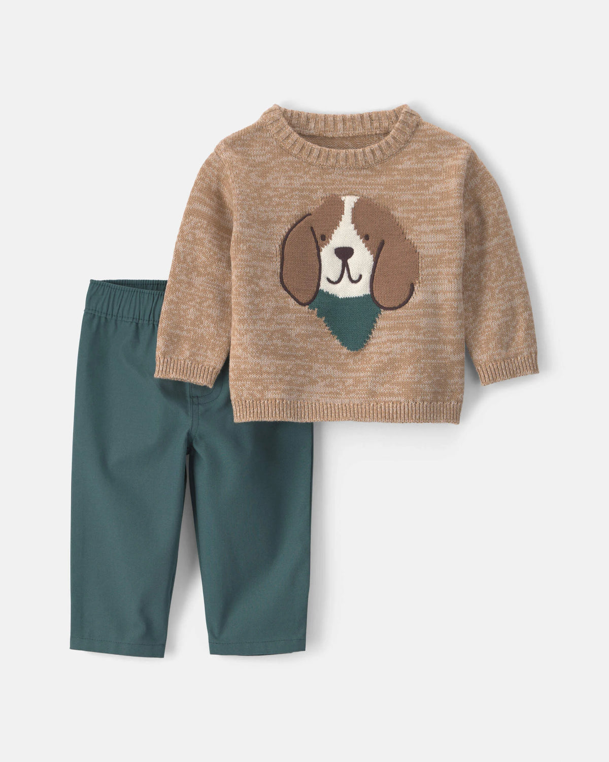 Conjunto 2 Piezas Buzo Tejido Dog