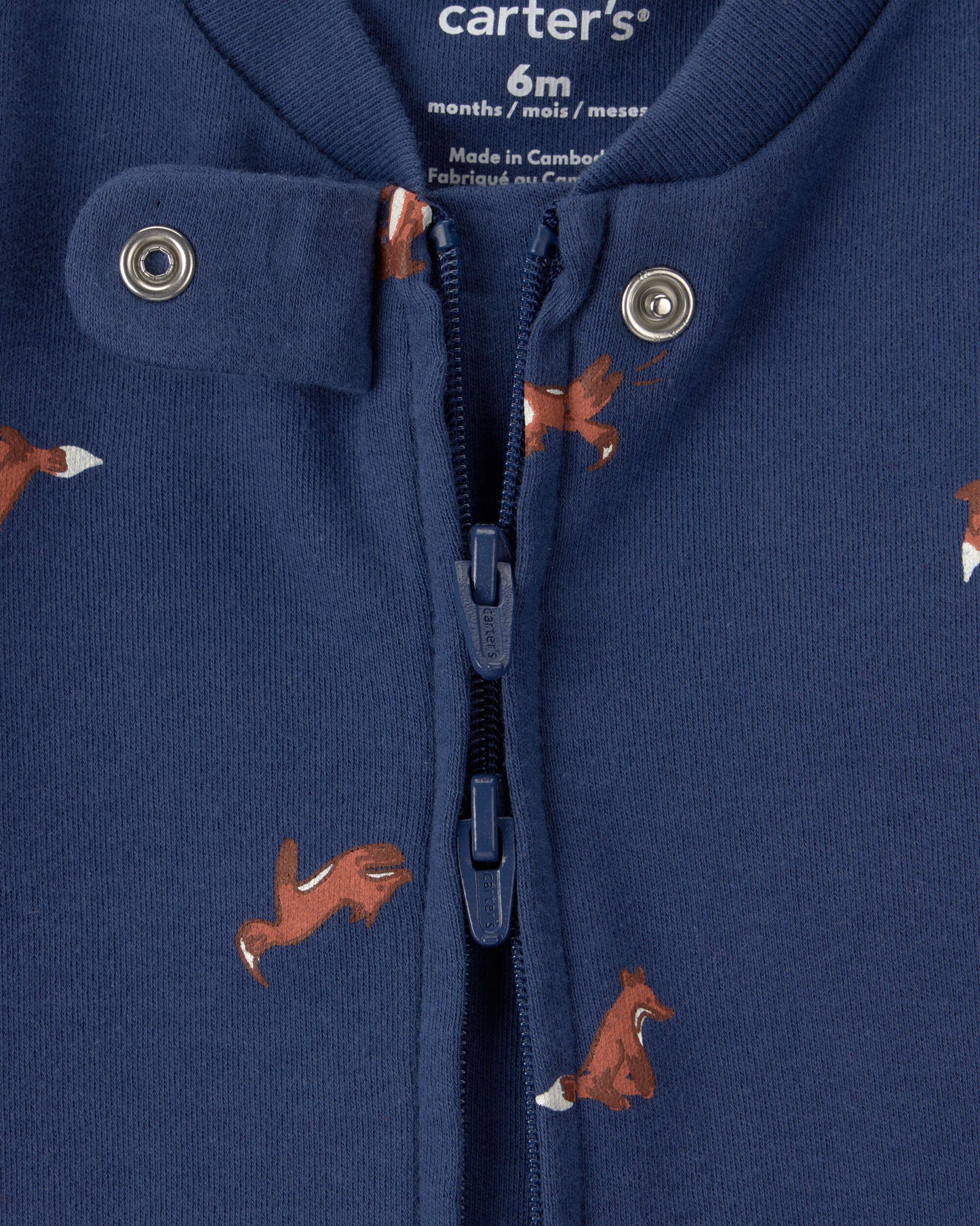 Pijama en Algodón Diseño Fox