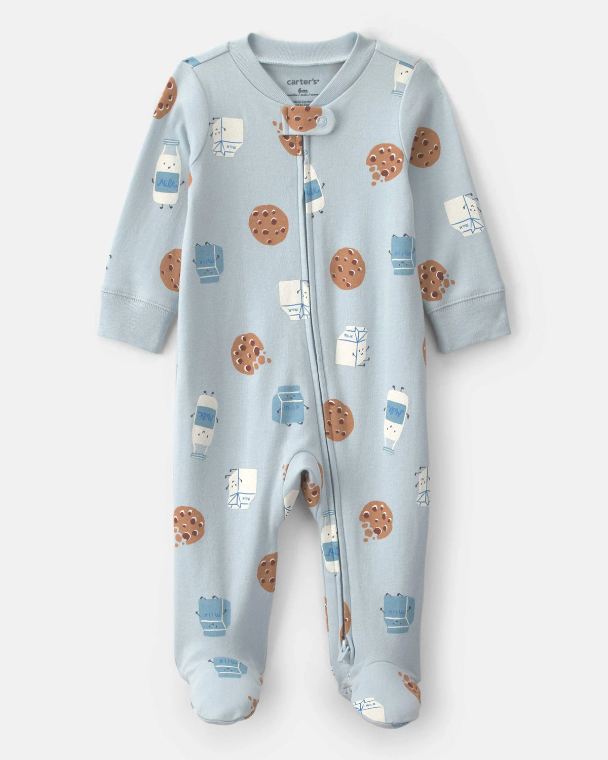 Pijama en Algodón Diseño Milk & Cookies