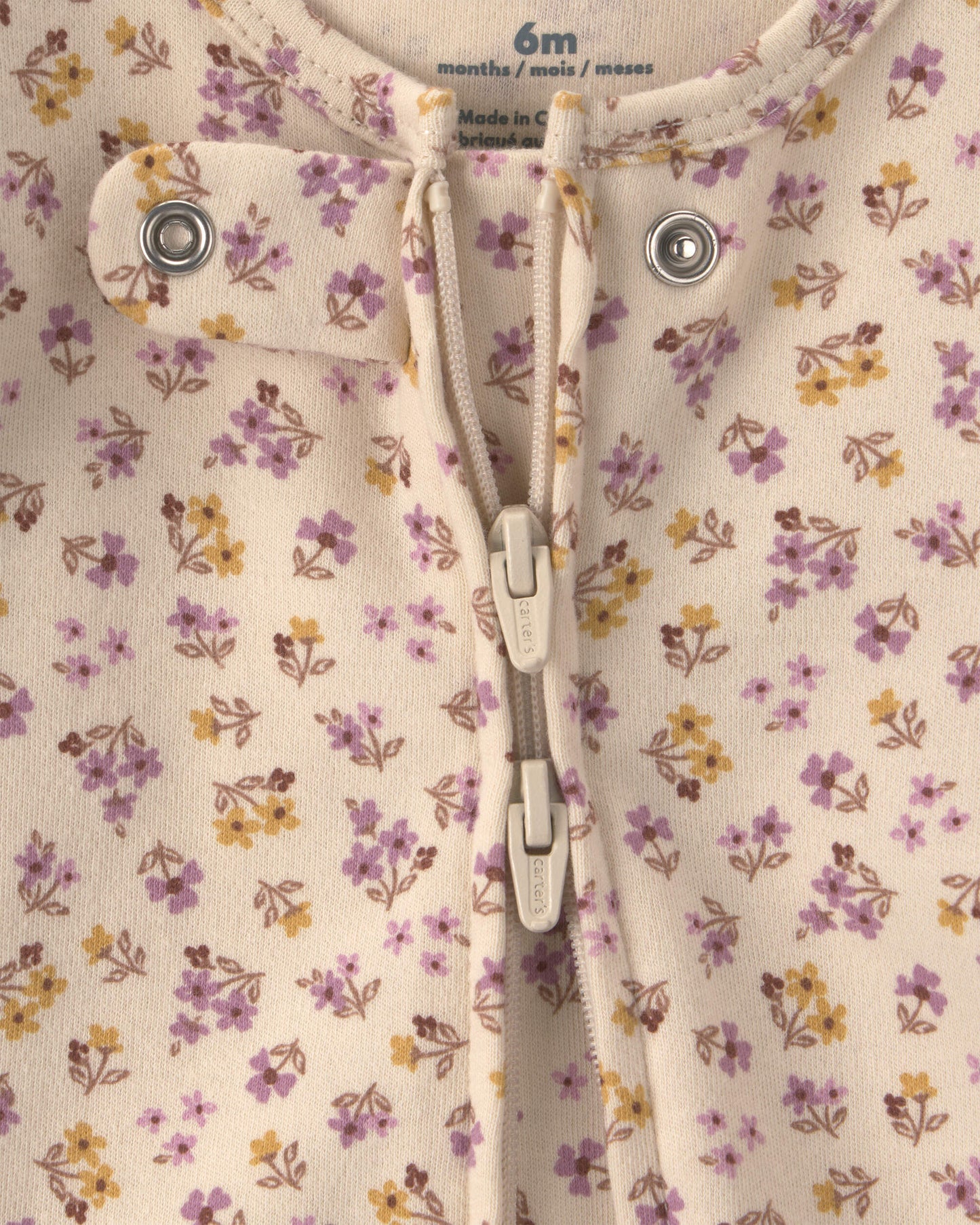 Pijama en Algodón Diseño Floral