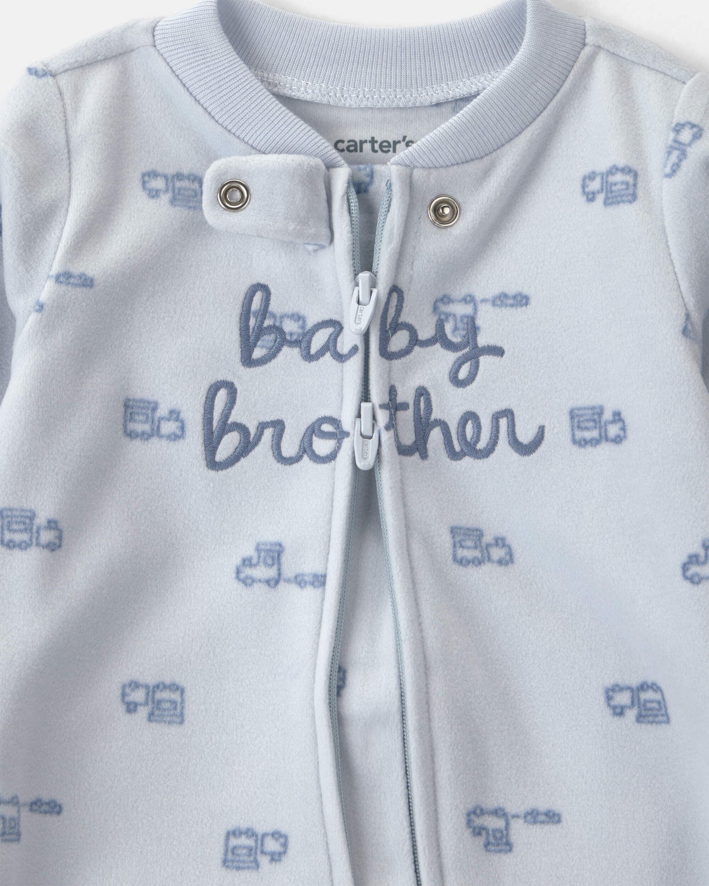 Pijama en Fleece Diseño Baby Brother