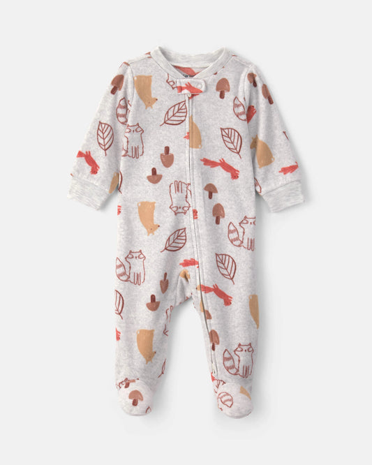 Pijama en Fleece Diseño Autumn