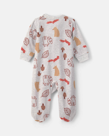 Pijama en Fleece Diseño Autumn
