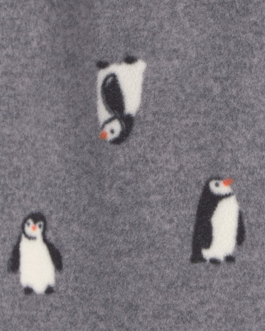Pijama en Fleece Diseño Penguin