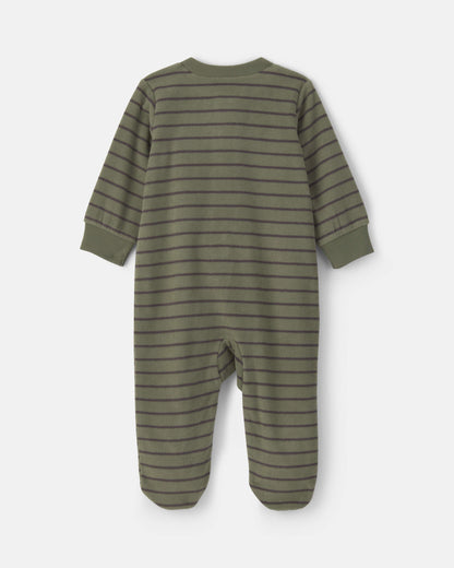 Pijama en Fleece Diseño Tiger Striped