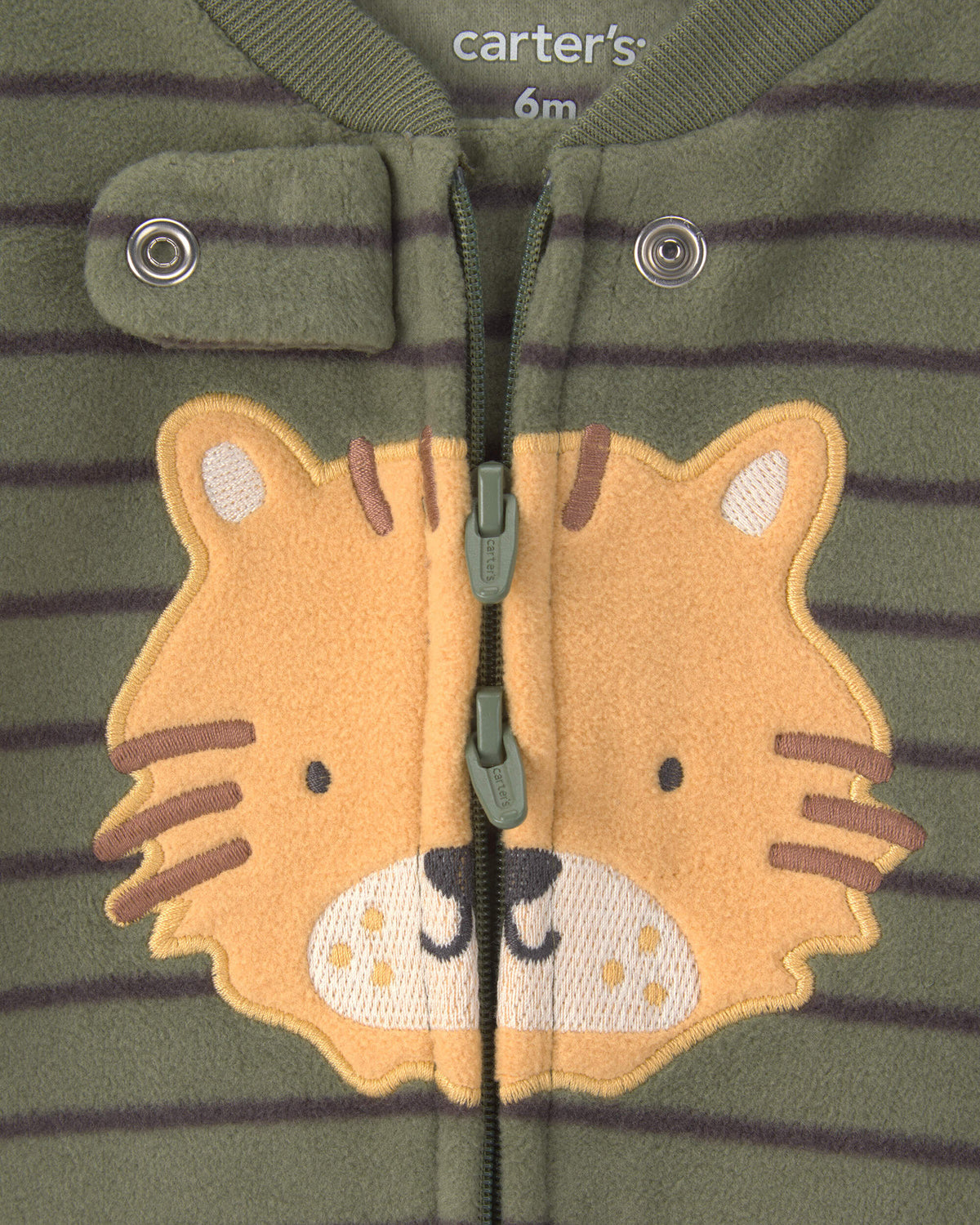 Pijama en Fleece Diseño Tiger Striped