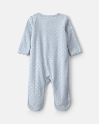 Pijama en Fleece Diseño Unicorn Blue