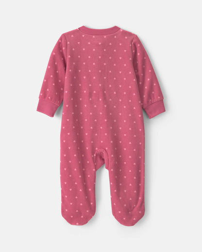 Pijama en Fleece Diseño Heart