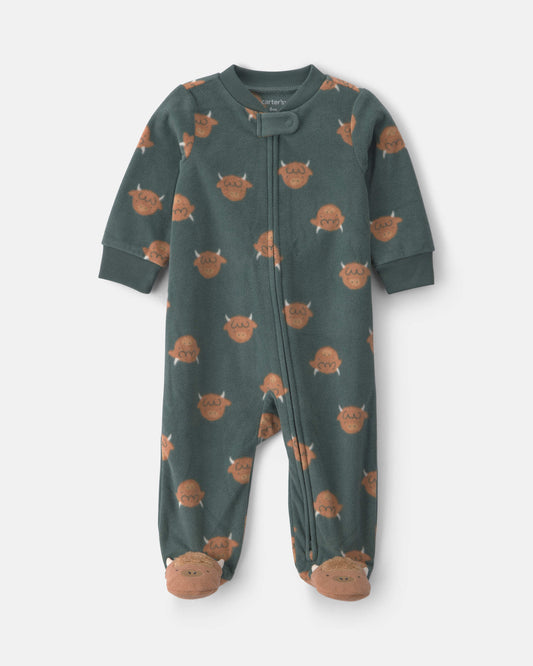 Pijama en Fleece Diseño Farm