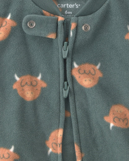 Pijama en Fleece Diseño Farm