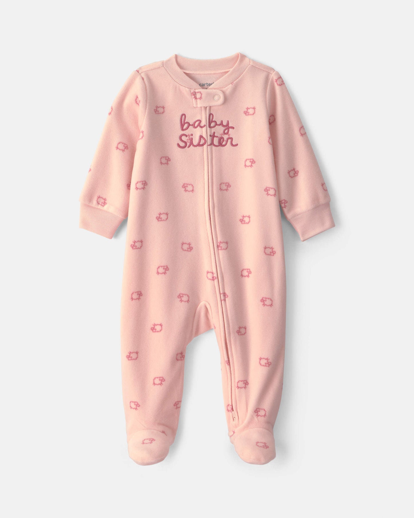 Pijama en Fleece Diseño Baby Sister