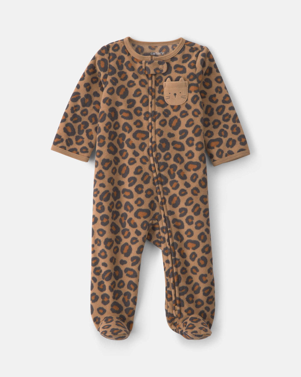 Pijama en Fleece Diseño Leopard
