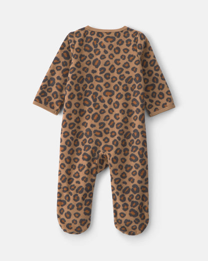 Pijama en Fleece Diseño Leopard