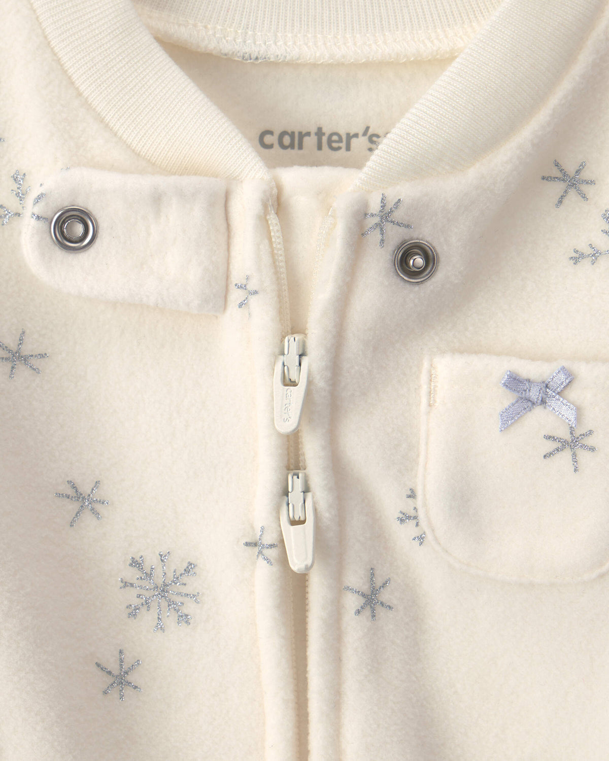 Pijama en Fleece Diseño Snowflake
