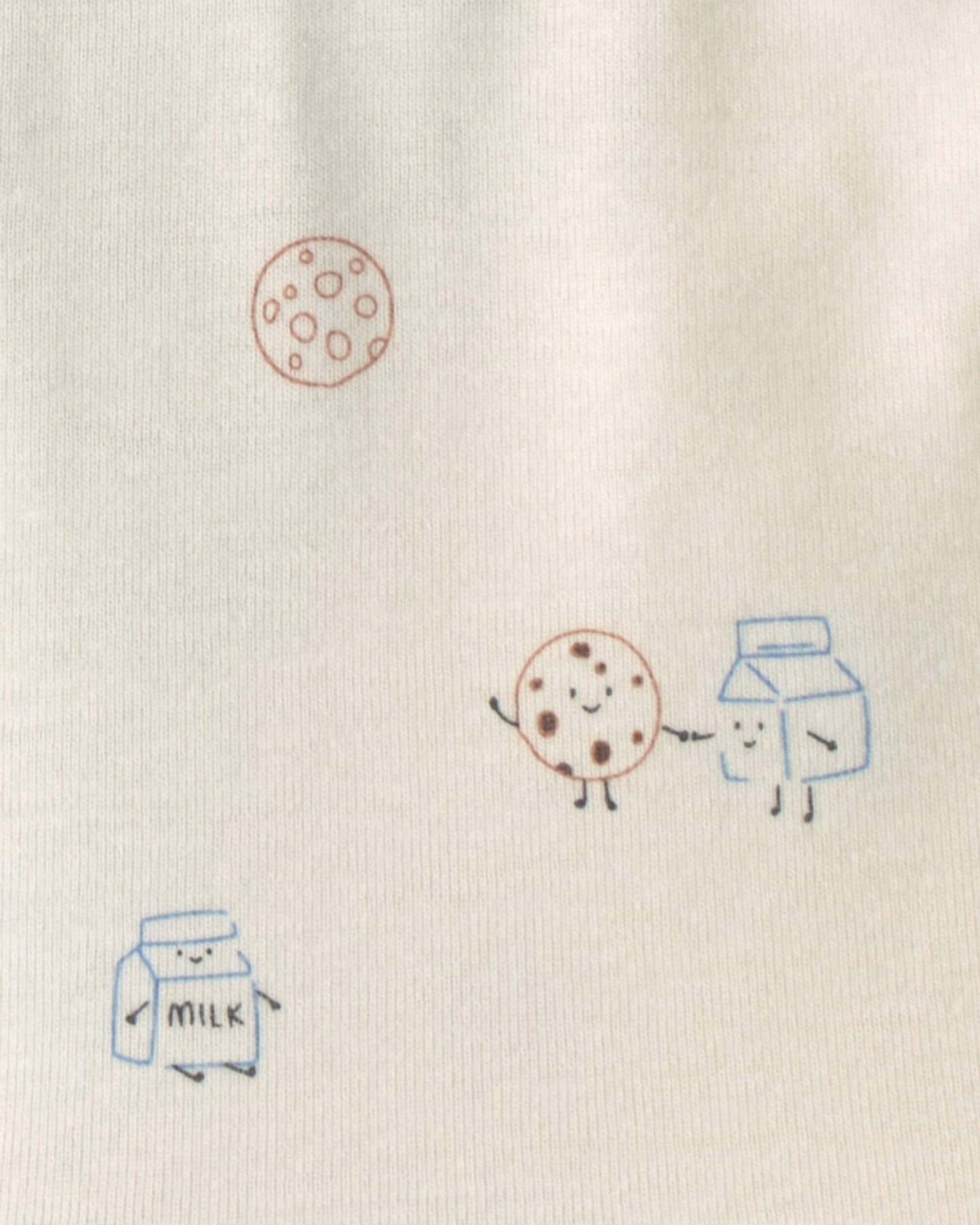 Set 4 Bodies Manga Larga Diseño Milk & Cookies