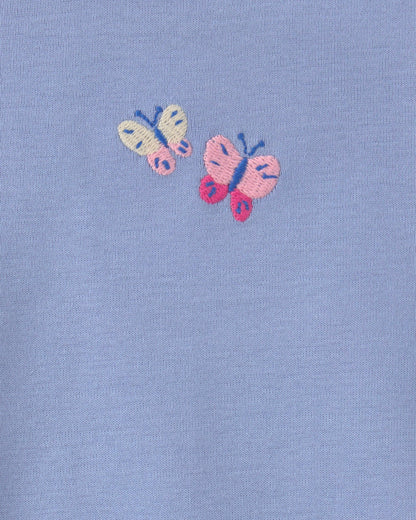 Set 5 Bodies Manga Corta Diseño Floral Butterfly