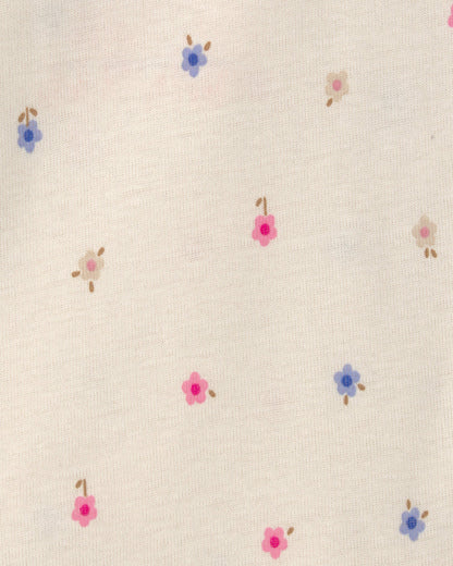 Set 5 Bodies Manga Corta Diseño Floral Butterfly