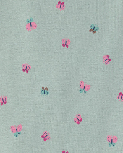 Set 5 Bodies Manga Corta Diseño Floral Butterfly