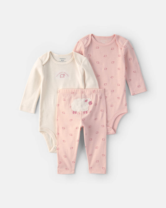 Conjunto 3 Piezas Diseño Sheep