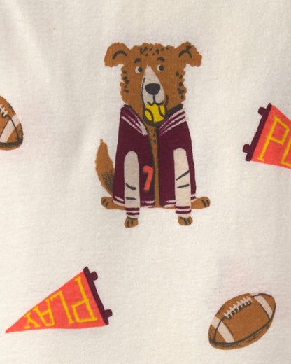 Pijama 4 Piezas en Algodón Diseño Dog
