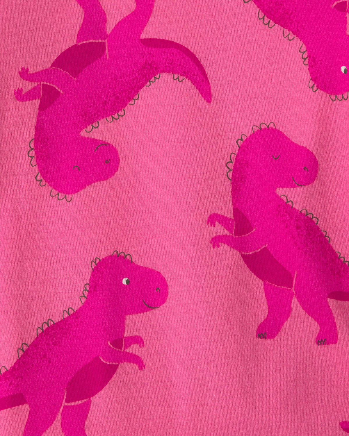 Pijama 4 Piezas en Algodón Diseño Dino Heart