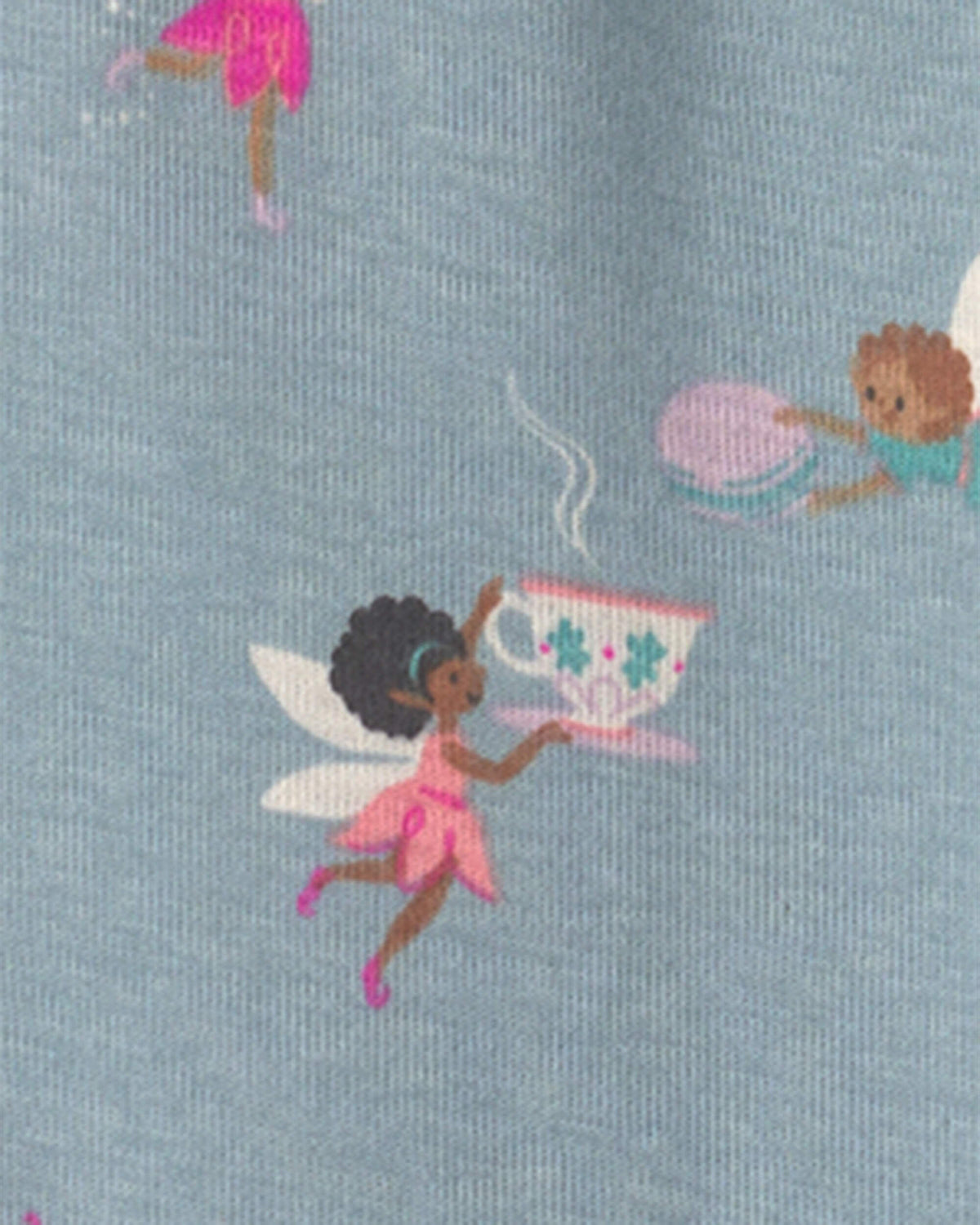 Pijama 4 Piezas en Algodón Diseño Fairy