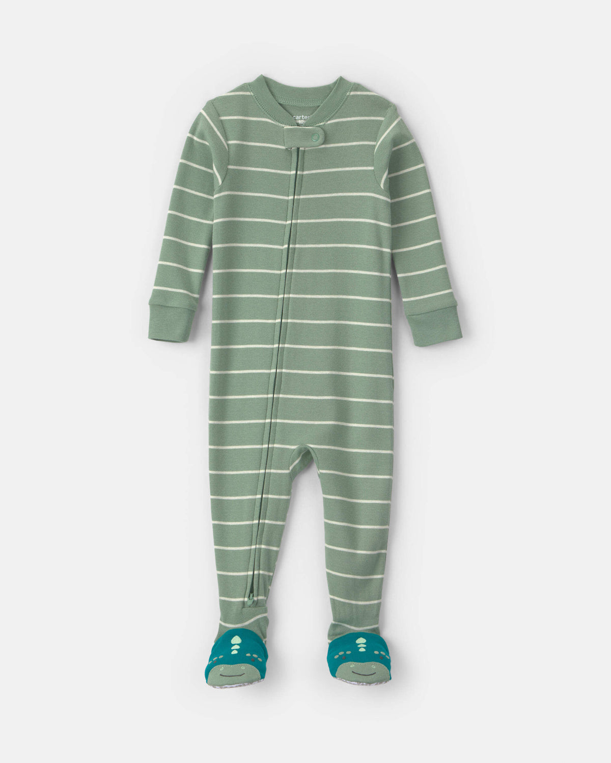 Pijama en Algodón Diseño Dino Striped