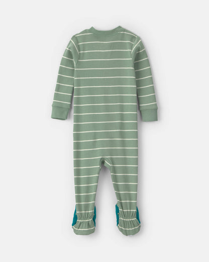 Pijama en Algodón Diseño Dino Striped