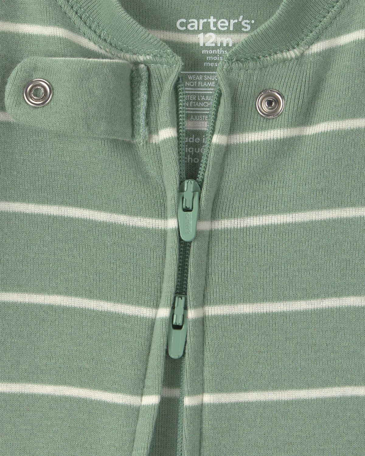 Pijama en Algodón Diseño Dino Striped