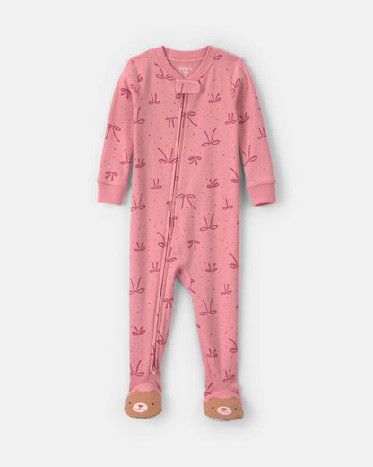 Pijama en Algodón Diseño Bows Pink