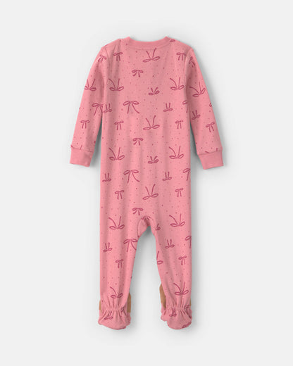 Pijama en Algodón Diseño Bows Pink