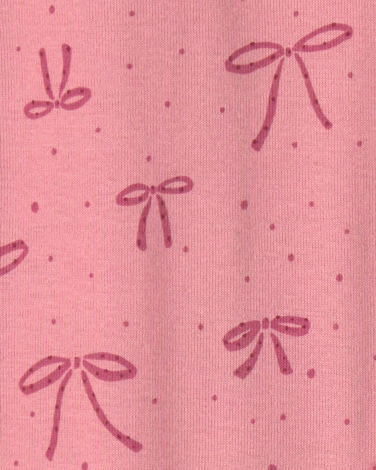 Pijama en Algodón Diseño Bows Pink